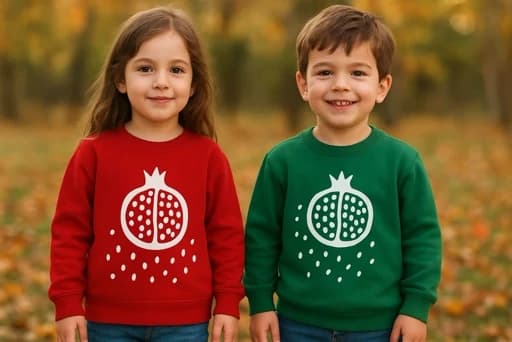بلوز اسپرت یلدایی انار دون سایز35و50