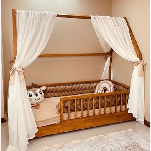 تخت خواب کودک سیسمونی نوزاد تخت نوزاد. هزینه ارسال بصورت پس کرایه مبلمان فرنا مدل 1142454