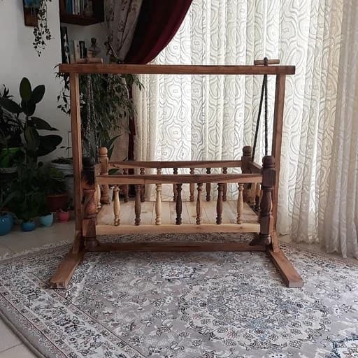 گهواره کودک مبلمان فرنا مدل 1142418