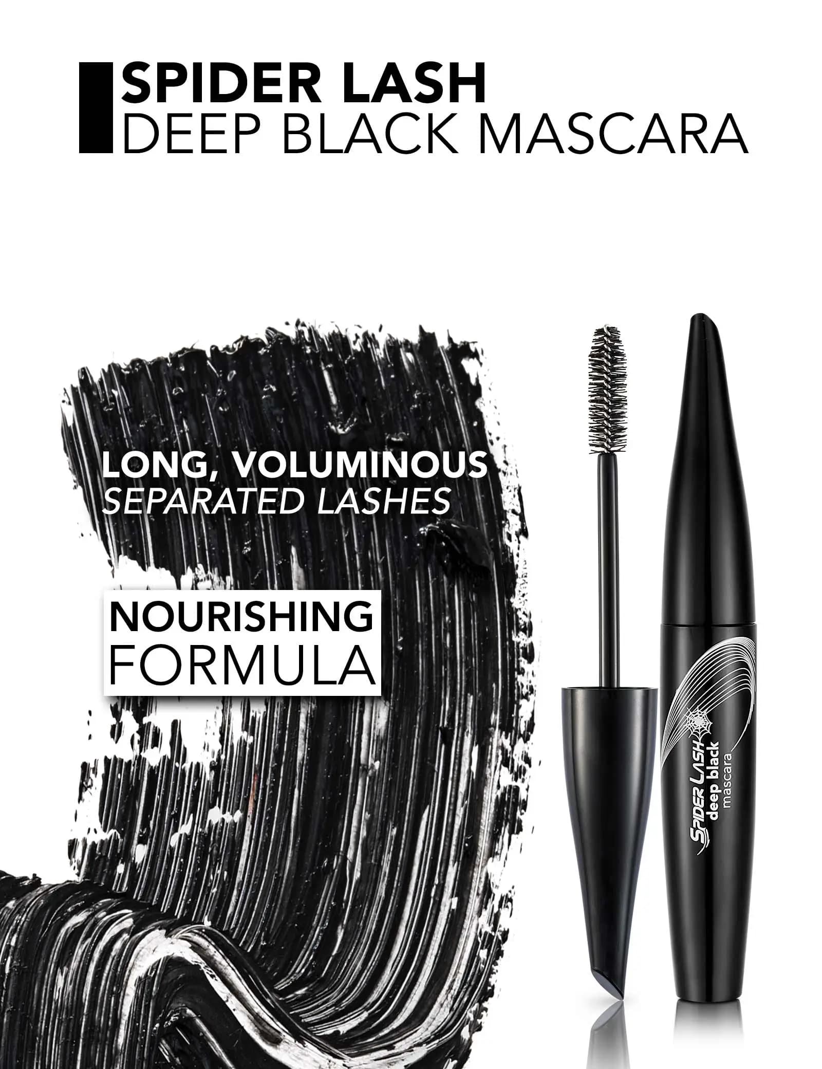 ریمل حجم دهنده مژه فلورمار مدل spider lash حجم 13 میلی لیتر — تصویر ۶