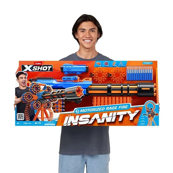 تفنگ ایکس شات X-Shot مدل Motorized Rage Fire — تصویر ۸
