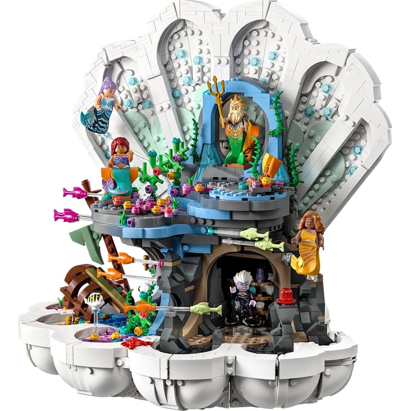 لگو Disney مدل The Little Mermaid Royal Clamshell 43225 — تصویر ۲