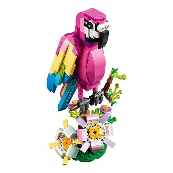 لگو Creator مدل 31144 Exotic Pink Parrot — تصویر ۴
