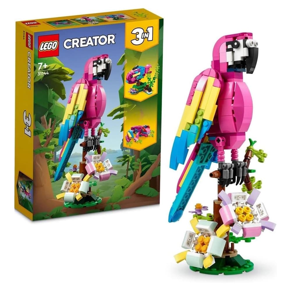 لگو Creator مدل 31144 Exotic Pink Parrot