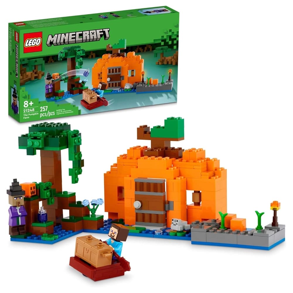 لگو Minecraft مدل 21248 The Pumpkin Farm