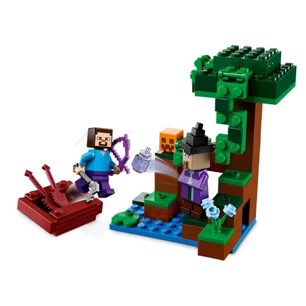 لگو Minecraft مدل 21248 The Pumpkin Farm — تصویر ۳