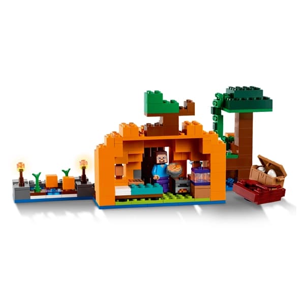 لگو Minecraft مدل 21248 The Pumpkin Farm — تصویر ۲