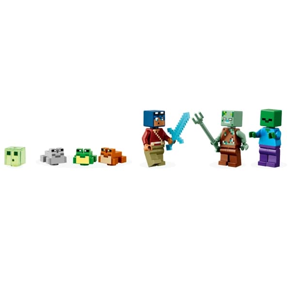 لگو Minecraft مدل 21256 The Frog House — تصویر ۴