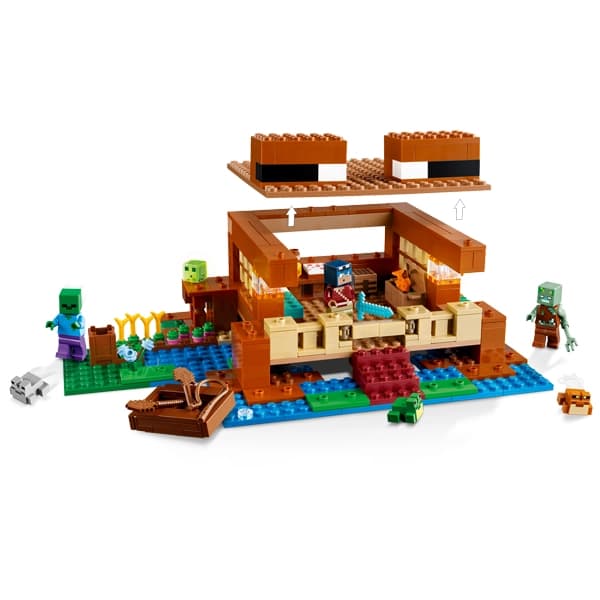 لگو Minecraft مدل 21256 The Frog House — تصویر ۲