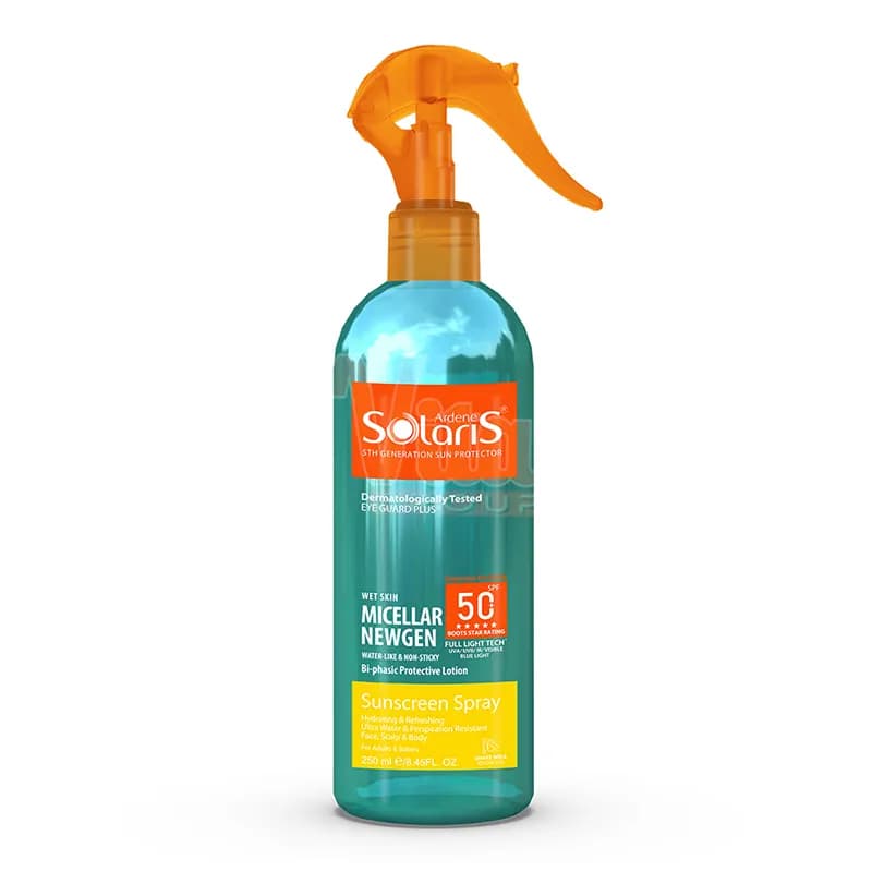 اسپری ضد آفتاب آردن سولاریس Micellar NEWGEN حجم 250 میل