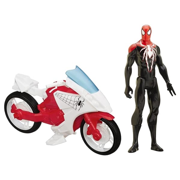 اکشن فیگور مرد عنکبوتی همراه با موتور Hasbro — تصویر ۲