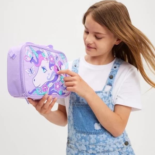 کیف غذا Smiggle طرح یونی کورن یاسی — تصویر ۵