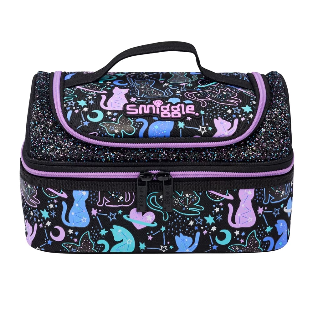 کیف غذا 2 طبقه Smiggle طرح گربه
