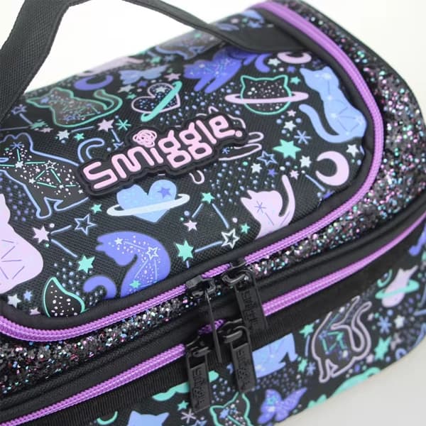 کیف غذا 2 طبقه Smiggle طرح گربه — تصویر ۴