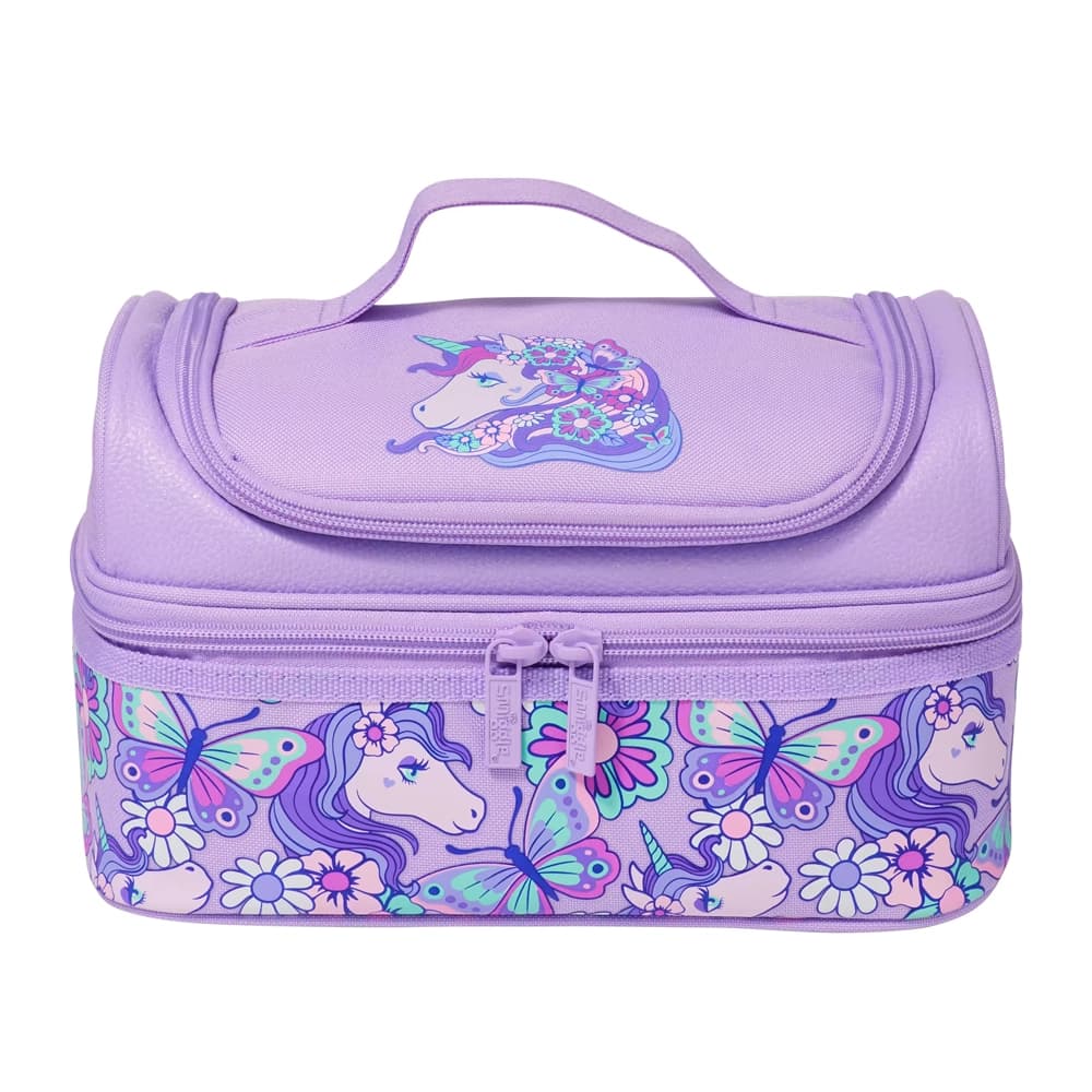 کیف غذا 2 طبقه Smiggle طرح یونی کورن یاسی
