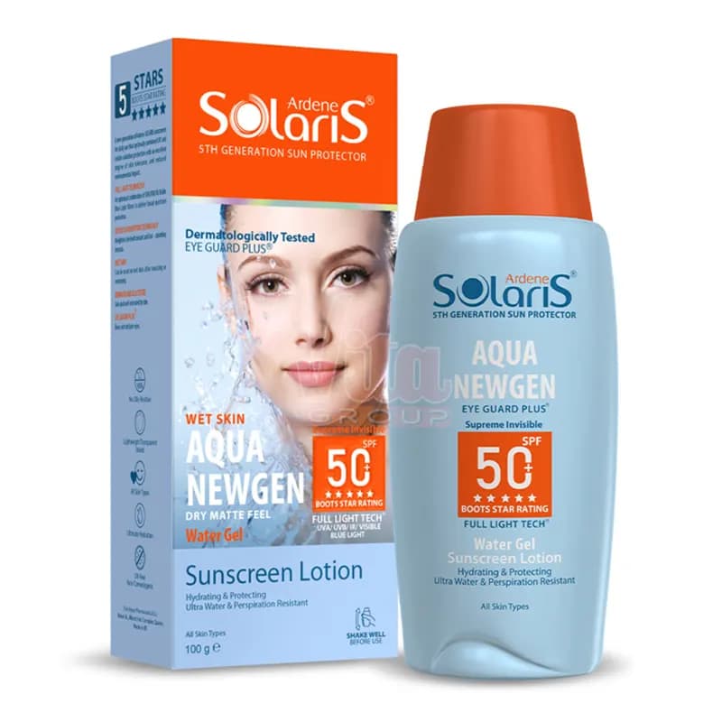 ضد آفتاب آردن سولاریس Aqua NEWGEN حجم 100 میل