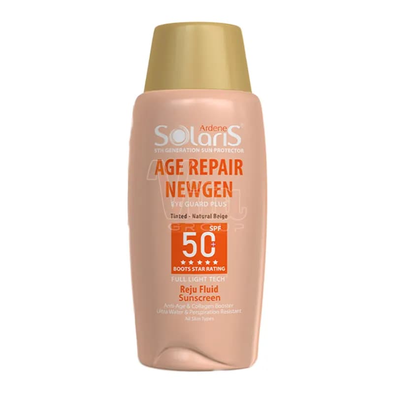 ضد آفتاب آردن سولاریس Age Repair NEWGEN بژ طبیعی حجم 75 میل — تصویر ۲