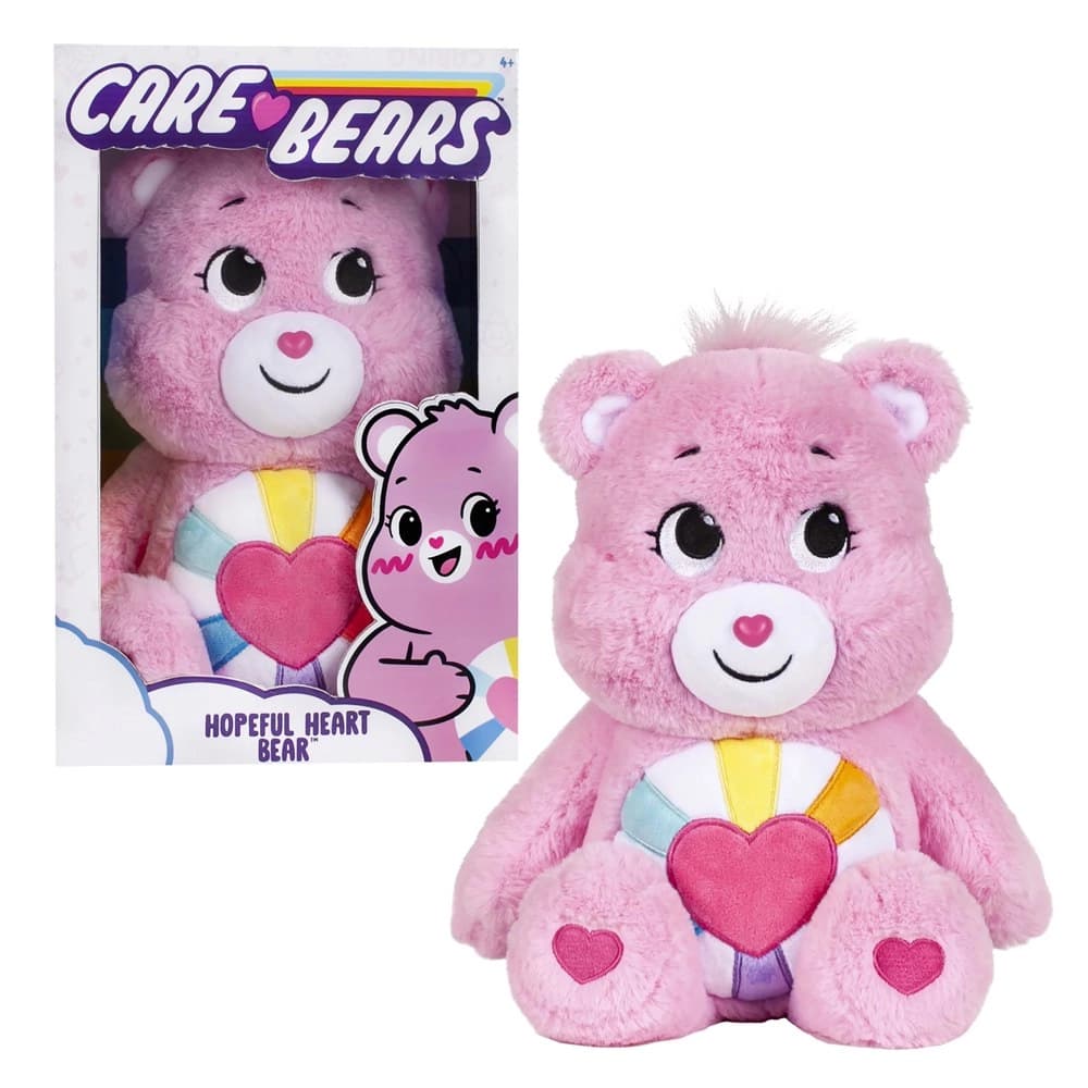 خرس پولیشی قلبی صورتی 28 سانتی Care Bears