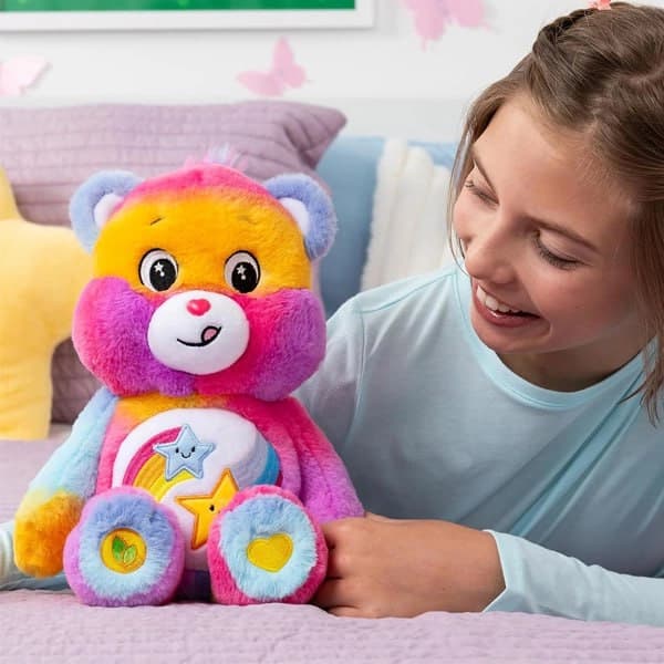 خرس پولیشی ستاره‌ای رنگارنگ 28 سانتی Care Bears — تصویر ۳