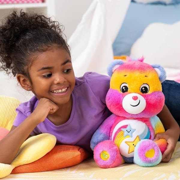 خرس پولیشی ستاره‌ای رنگارنگ 28 سانتی Care Bears — تصویر ۴