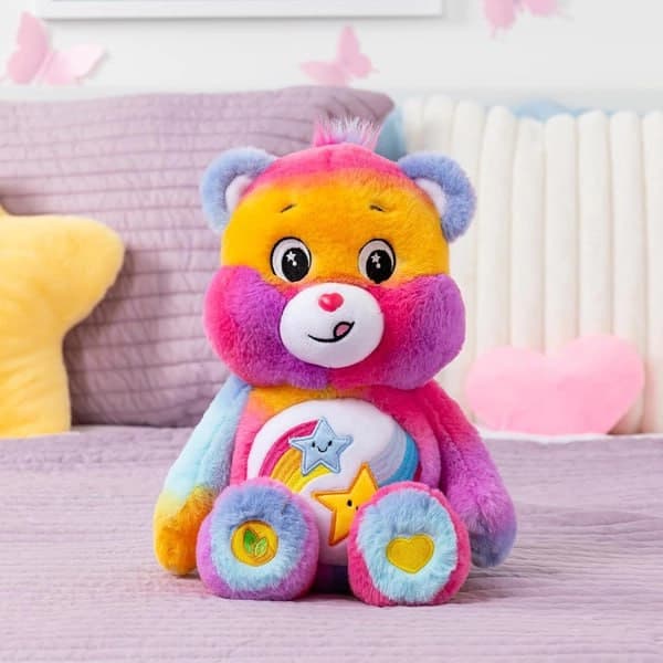 خرس پولیشی ستاره‌ای رنگارنگ 28 سانتی Care Bears — تصویر ۲