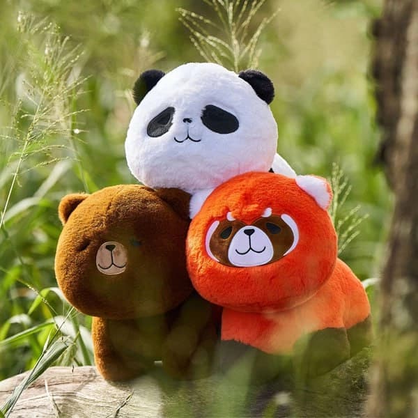 عروسک پولیشی Urdu خرس Red Panda — تصویر ۳