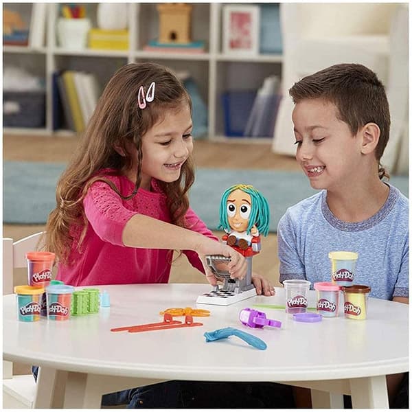 خمیر بازی Play-Doh مدل Crazy Cuts Stylist Hair Salon — تصویر ۴