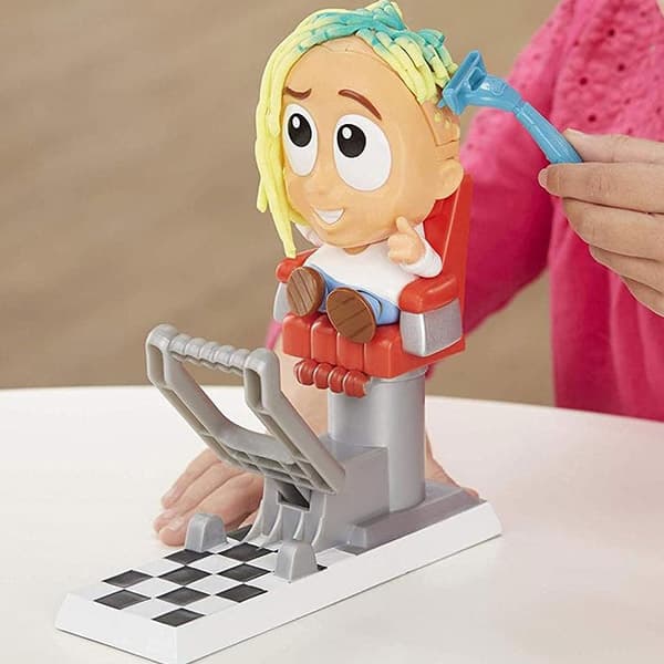 خمیر بازی Play-Doh مدل Crazy Cuts Stylist Hair Salon — تصویر ۳