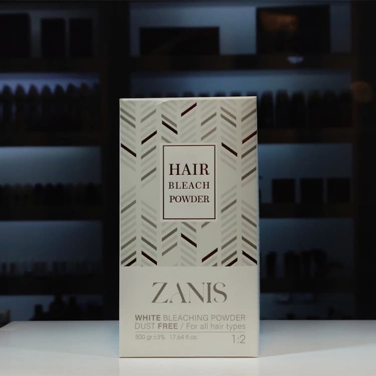 پودر دکلره Zanis مدل White وزن 500 گرم — تصویر ۳