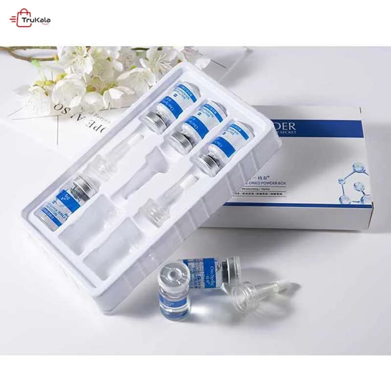 پک کوکتل مالشی 6 عددی پودری و مایع جوانساز بیوآکوا Bioaqua