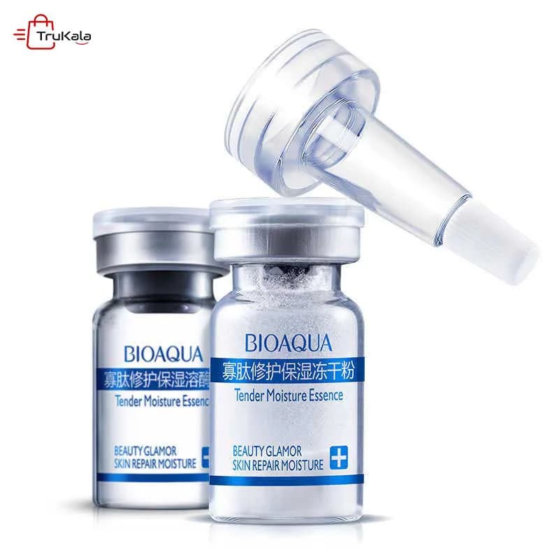 پک کوکتل مالشی 6 عددی پودری و مایع جوانساز بیوآکوا Bioaqua — تصویر ۳
