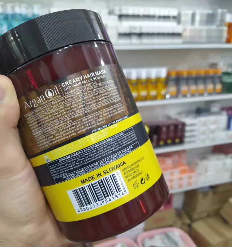 ماسک مو ARGAN OIL حجم 1000 میلی لیتر — تصویر ۳