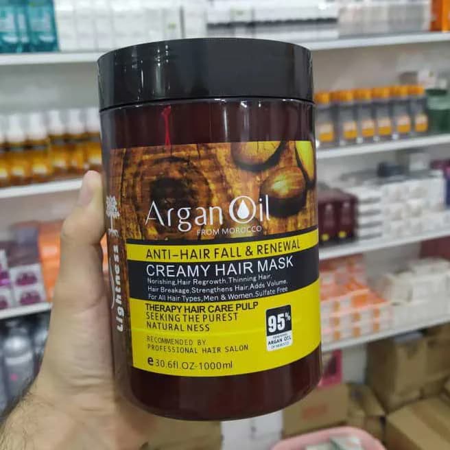 ماسک مو ARGAN OIL حجم 1000 میلی لیتر — تصویر ۲