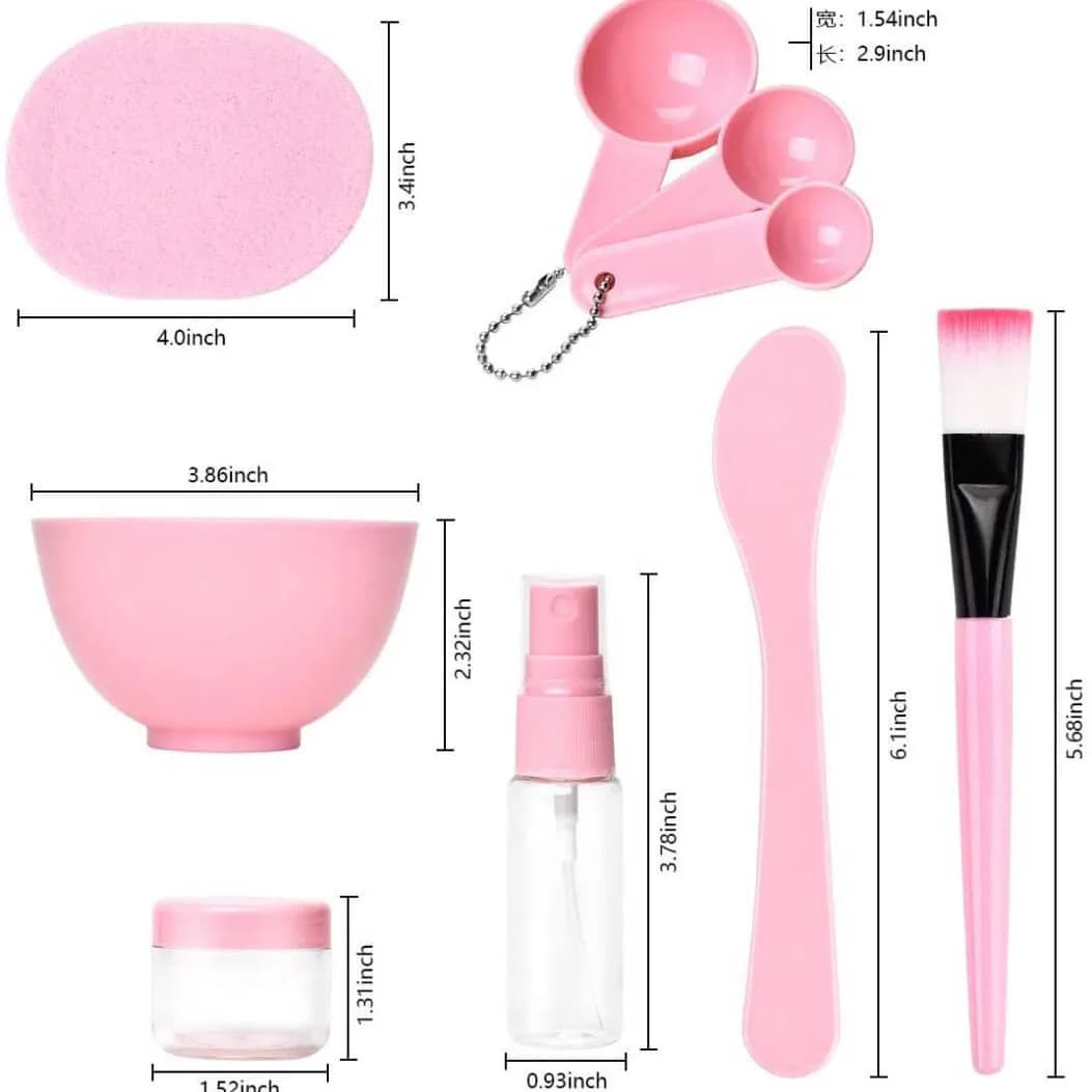 ست 9 تکه ابزار ماسک Face Mask Mixing Bowl Set — تصویر ۲