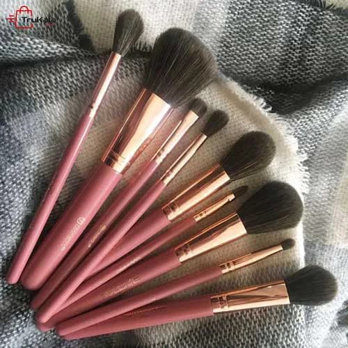 ست براش کیفی 9 تایی بی اچ کازمتیکس مدل ری ری — تصویر ۳