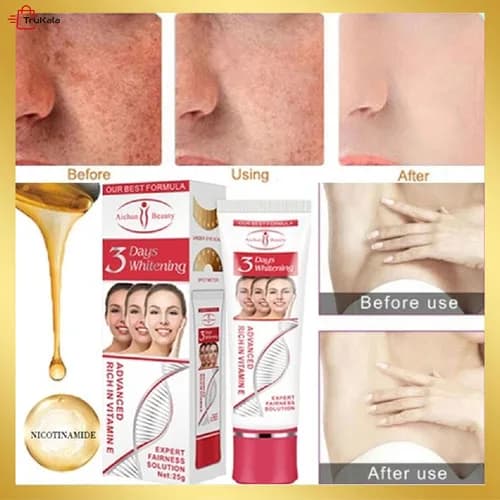 کرم سفید کننده در 3 روز ایچون بیوتی AICHUN BEAUTY — تصویر ۵