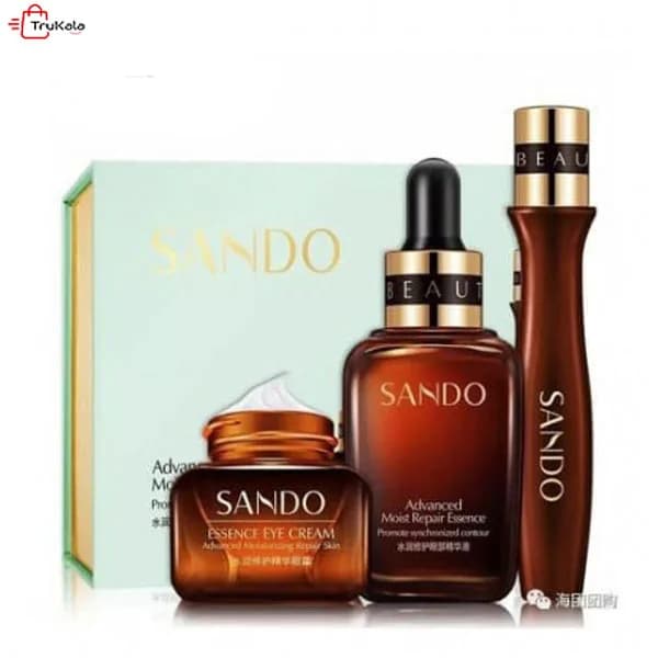 مجموعه پک 3 عددی معجزه گر مراقبت دور چشم سندو Sando eye skin