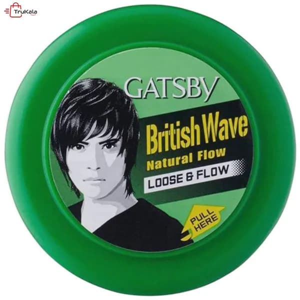 واکس مو گتسبی British Wave Loose & Flow حجم 75 گرم — تصویر ۲