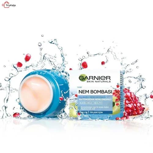 بمب آبرسان صورت گارنیر مدل Skin Naturals حجم 50میلی لیتر — تصویر ۲