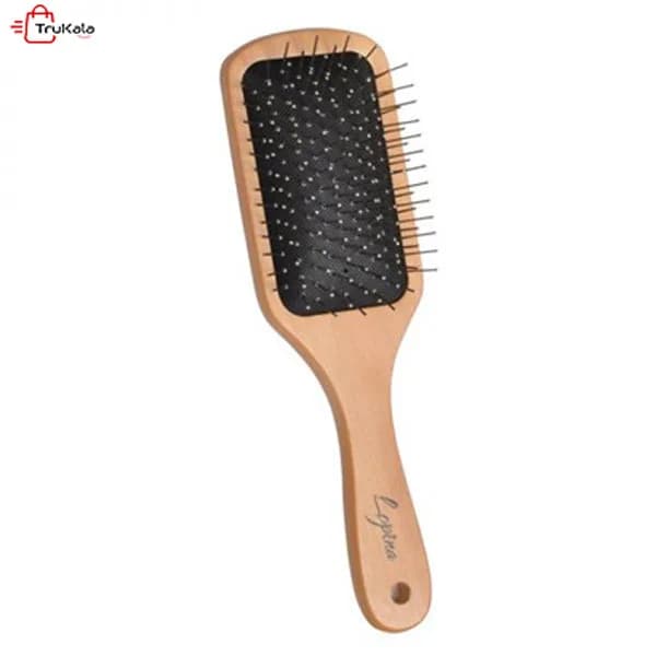 برس مربع چوبی دندانه فلزی لوپینا