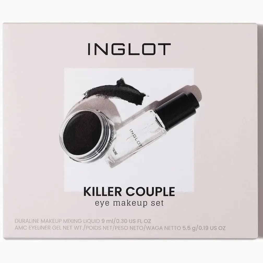 ست خط چشم ژله ای اینگلوت (خط چشم و دورالاین) Inglot Eye Makeup Set Killer Couple