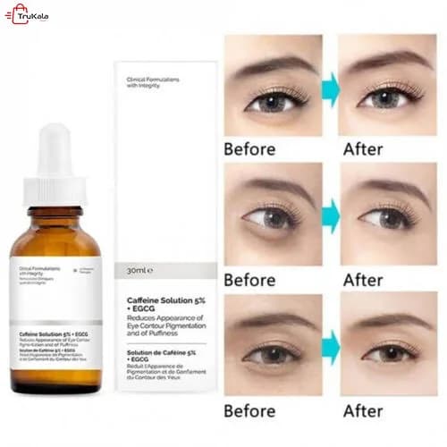 سرم دور چشم کافئین 5% اوردینری Caffeine Solution — تصویر ۳