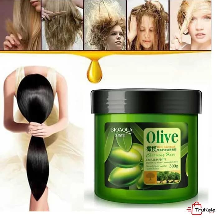 ماسک مو تقویت کننده روغن زیتون بیوآکوا BIOAQUA — تصویر ۳