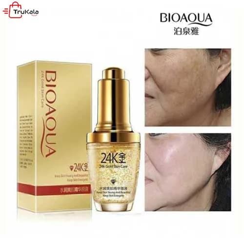 سرم صورت طلای 24 عیار بیواکوا Bioaqua حجم 30 میلی لیتر — تصویر ۴