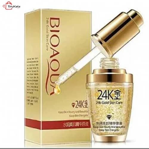 سرم صورت طلای 24 عیار بیواکوا Bioaqua حجم 30 میلی لیتر — تصویر ۷