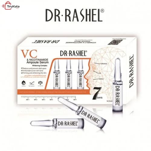 ویال آمپولی ضدلک و روشن کننده دکتر راشل Dr Rashel VC — تصویر ۳
