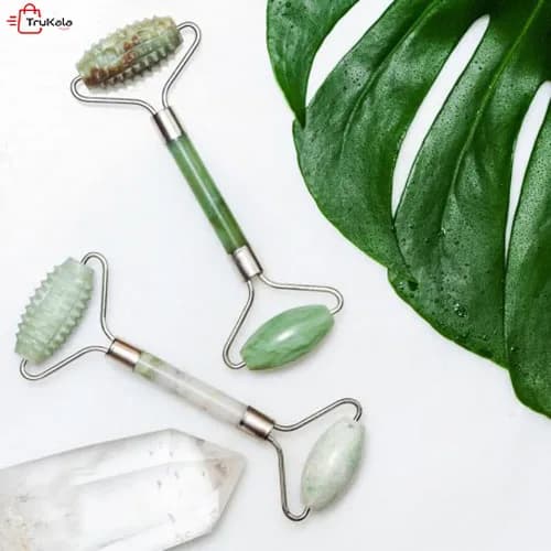 جیدرولر (ماساژور) دو کاره صورت Facial Massage Roller — تصویر ۴