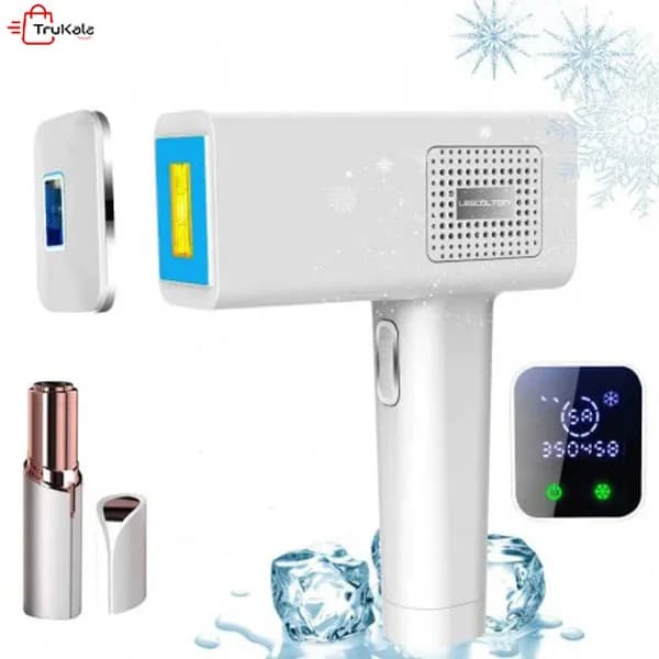 دستگاه لیزر خانگی موهای زائد بدن لسکلتون 4 کاره مدل LESCOLTON T012C