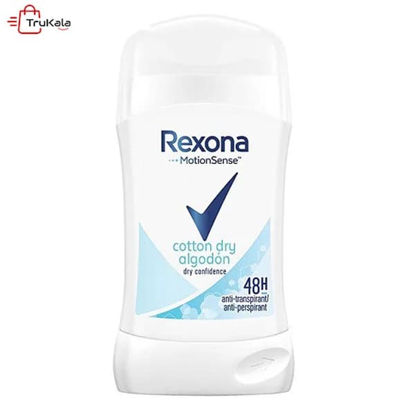 استیک ضد تعریق رکسونا زنانه مدل rexona dry algodon حجم 40 میلی لیتر