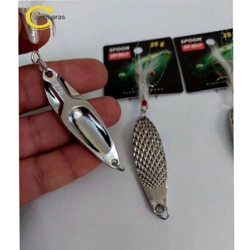طعمه ماهیگیری قاشقی قلاب دار 25 گرمی — تصویر ۵